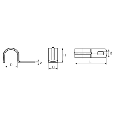 КВТ Скоба однолапковая стальная СМО 19–20 (мин партия 100 шт.) 49120 KVT КВТ Скоба однолапковая стальная СМО 19–20 (мин партия 100 шт.) 49120 KVT