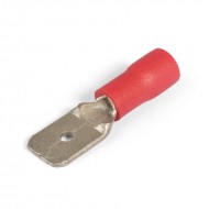 КВТ Разъем плоский изолированный РПИ-П 2.5–(6.3) (мин партия 500 шт.) 49615 KVT