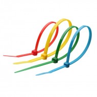 КВТ Стяжка кабельная КСС 5х300 красная 61330 (цена за уп.) KVT