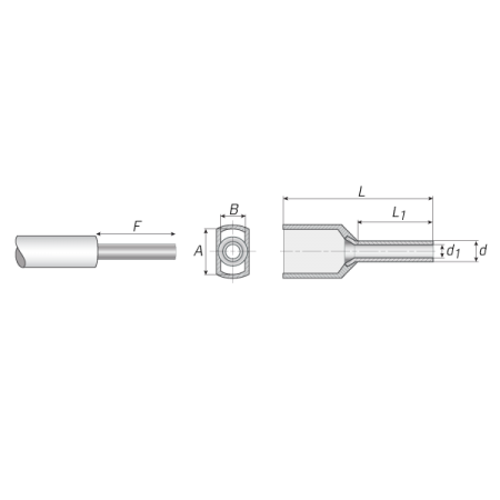 КВТ Наконечник втулочный двойной НШВИ(2) 0.75–8 (мин партия 100 шт.) 61585 KVT КВТ Наконечник втулочный двойной НШВИ(2) 0.75–8 (мин партия 100 шт.) 61585 KVT