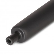 КВТ Термоусадочная трубка ТТК(2:1)-12/6 черная (мин партия 10 шт.) 74303 KVT