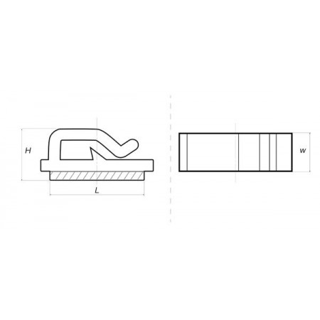 КВТ Площадка монтажная R 8.5х17 74364 (цена за уп.) KVT КВТ Площадка монтажная R 8.5х17 74364 (цена за уп.) KVT
