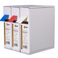 КВТ Термоусаживаемя трубка в евро-боксе Т-BOX-10/5 прозрачная (10м) 78575 KVT