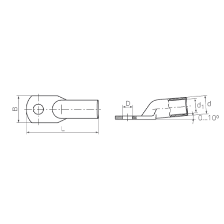 КВТ Наконечник кабельный медный луженый ТМЛс 1.5–5 (мин партия 100 шт.) 78596 KVT КВТ Наконечник кабельный медный луженый ТМЛс 1.5–5 (мин партия 100 шт.) 78596 KVT