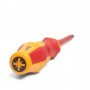КВТ Диэлектрическая отвертка Pozidriv PZ1*100 с изоляцией, СЛИМ 78613 KVT КВТ Диэлектрическая отвертка Pozidriv PZ1*100 с изоляцией, СЛИМ 78613 KVT