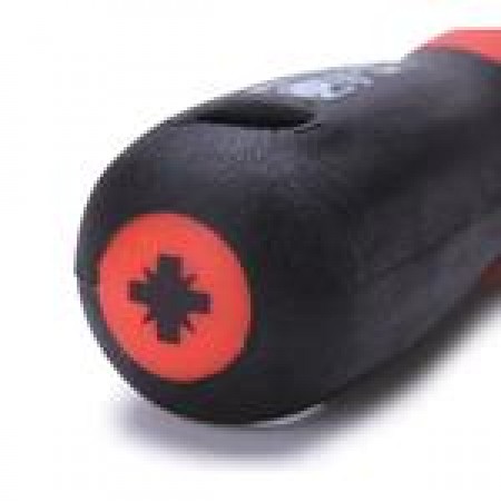 КВТ Диэлектрическая отвертка НИО-4412 с набором бит, 78615 KVT КВТ Диэлектрическая отвертка НИО-4412 с набором бит, 78615 KVT