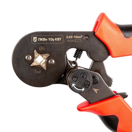 КВТ Мультидиапазонные пресс-клещи (кримперы) ПКВк-10у 78863 KVT КВТ Мультидиапазонные пресс-клещи (кримперы) ПКВк-10у 78863 KVT