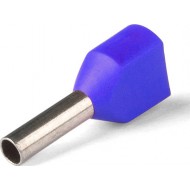 КВТ Наконечник штыревой втулочный двойной НШВИ(2) 2.5-13 (мин партия 100 шт.) 66973 / 79469 KVT