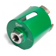 КВТ Сверло алмазное ECO-D50 72/65 M16 R 4LSP 81345 KVT