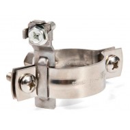 КВТ Хомут трубный заземления ТХЗ (INOX) 1 1/4" (мин партия 10 шт.) Fortisflex 83239 KVT