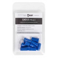 КВТ Зажим изолирующий СИЗ-2 (10шт.) 86562 KVT